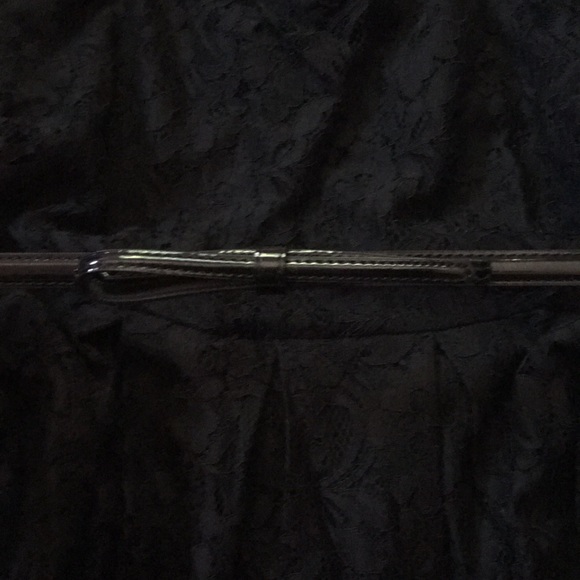 Motherhood Maternity Lace Dress with Belt - Picture 3 of 5